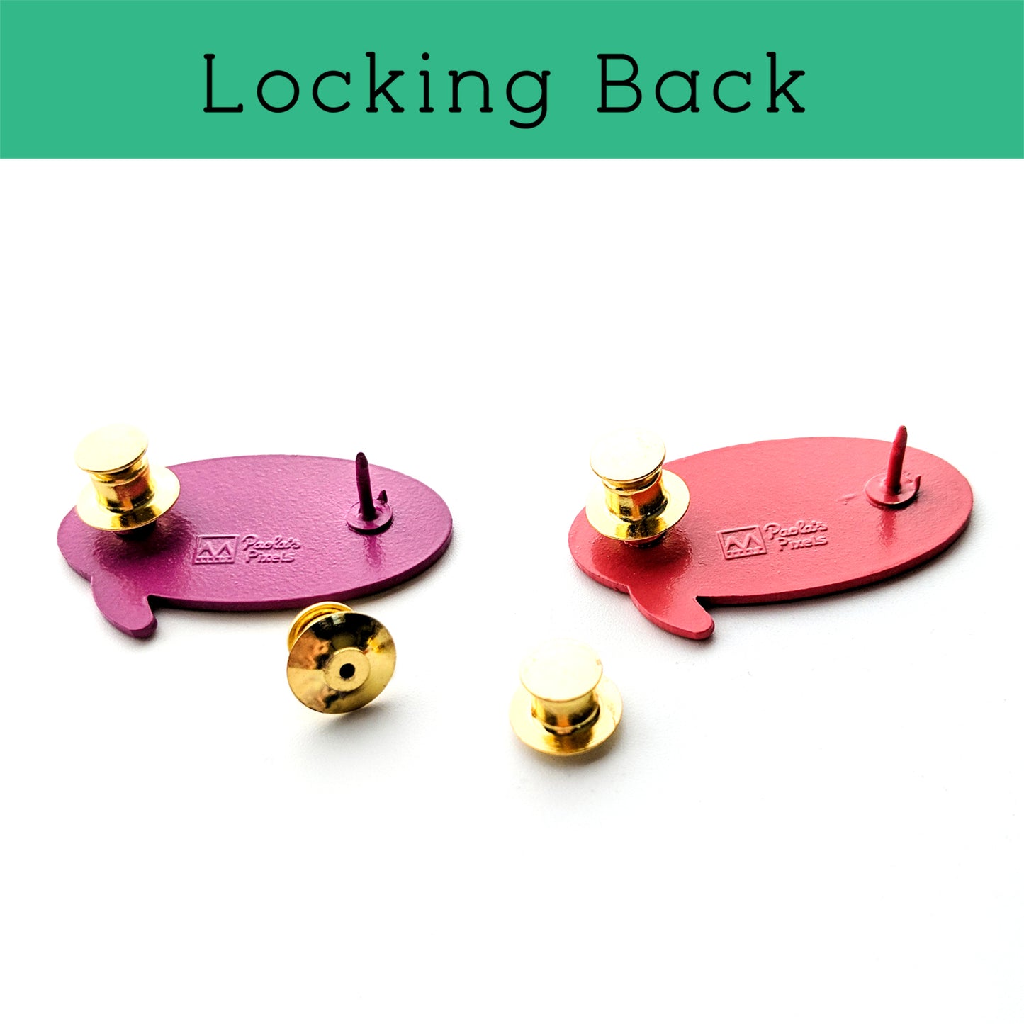 Bilingual Enamel Pin