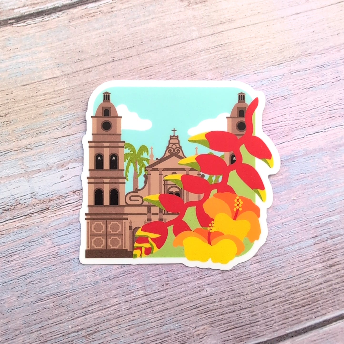 Santa Cruz Bolivia Sticker